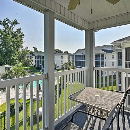 Myrtle Beach Condo With Pool Minutes To Ocean!